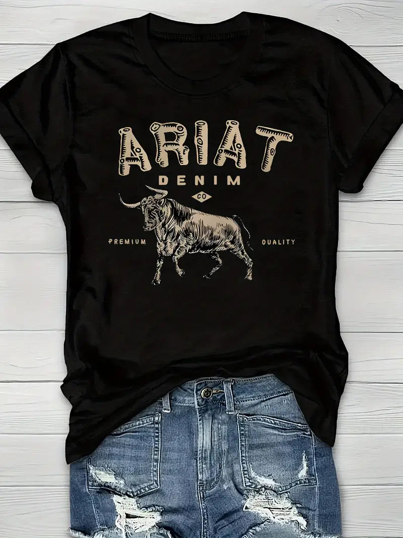 Women's Ariat Print T-shirt Size/ XL