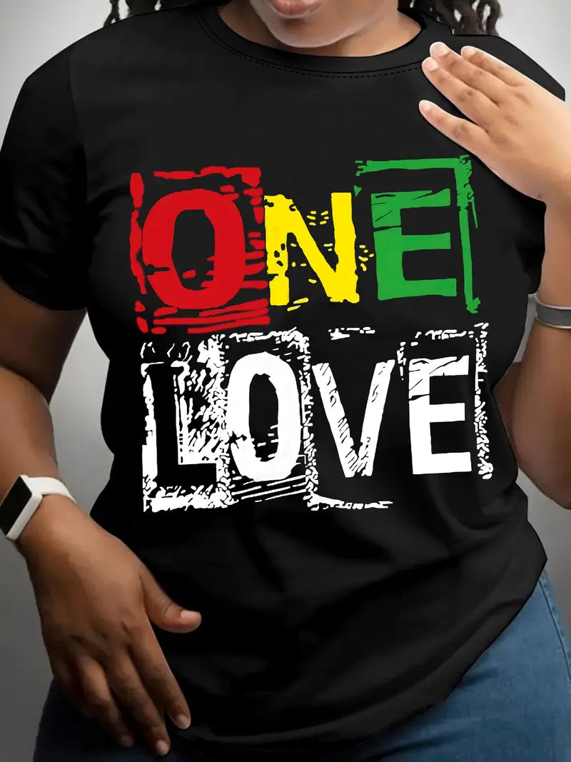 Women's One Love T-shirt Size/ L