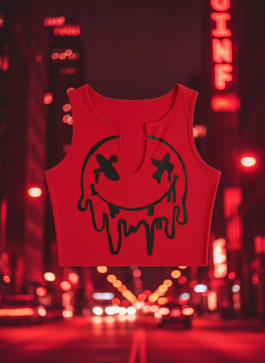 Women's Sleeveless Cropped Top Size/ L