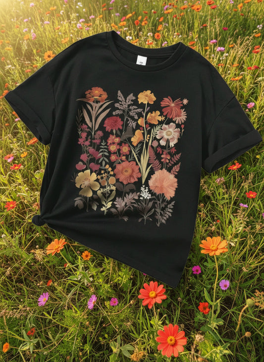 Girls Meadow Brook Floral T-shirt Size/ 7-8