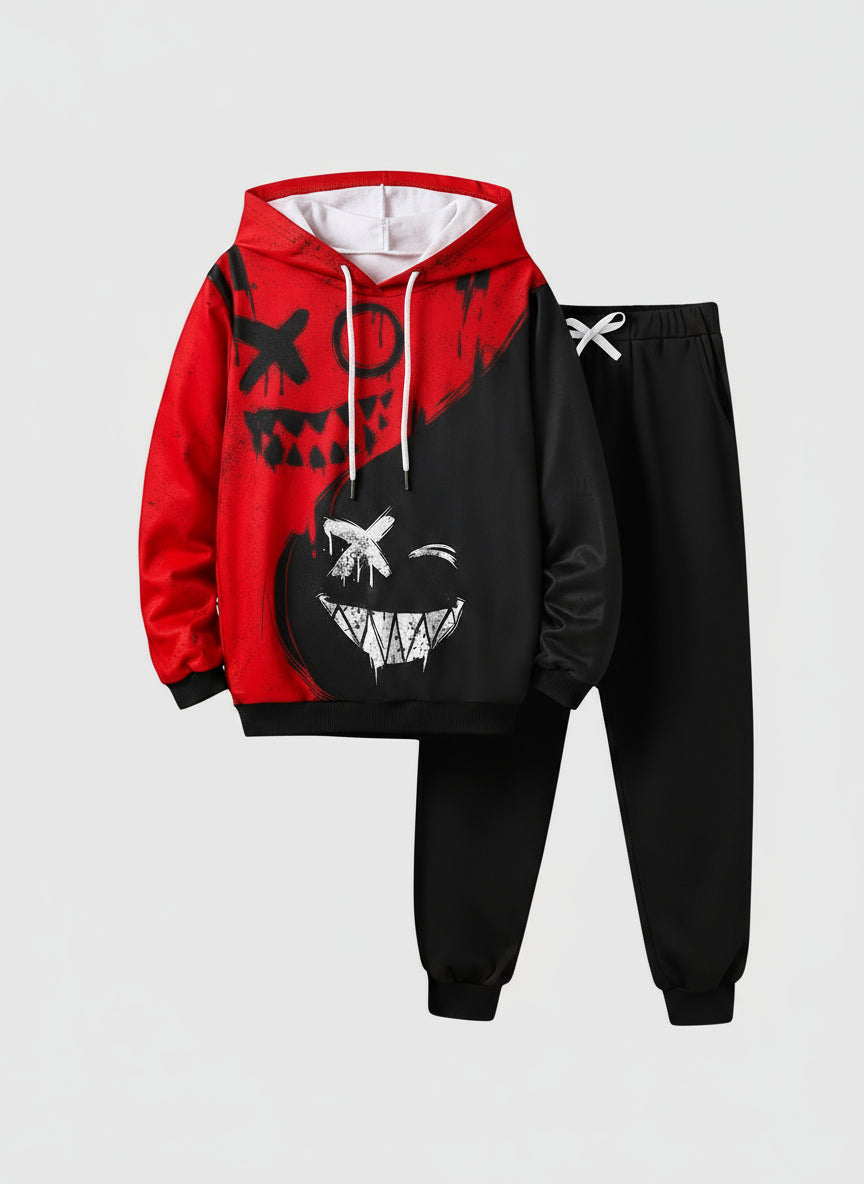 Boys Grimace Red 2-Peice set Size/ 6-7