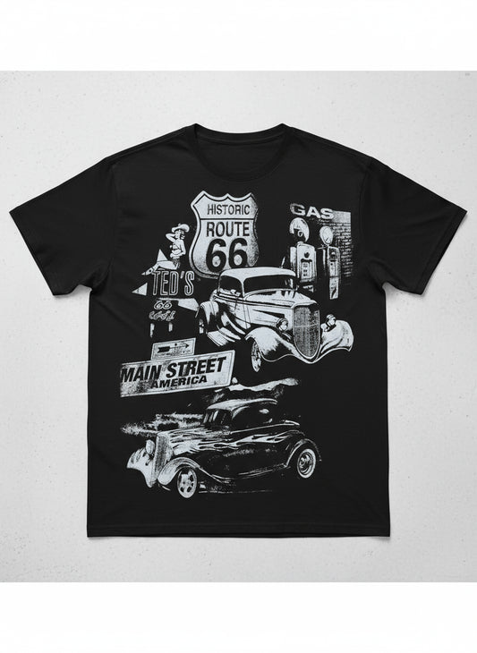 Men's Route 66 vintage T-shirt Size/ L