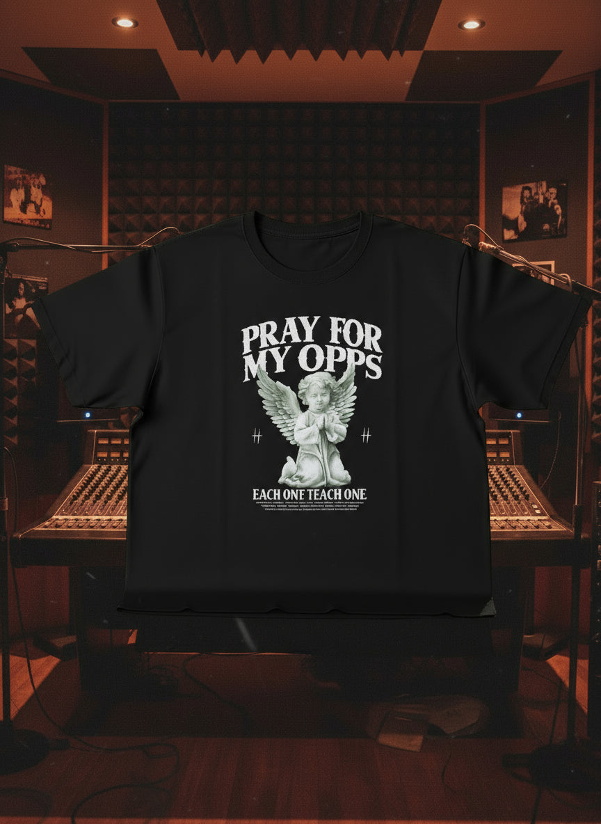 Women's Pray for my Opps T-shirt Size/ S