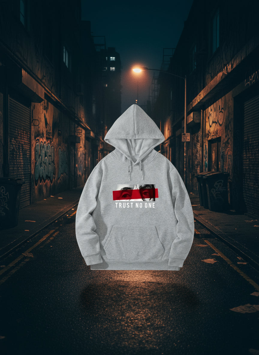 Men's Trust no One Hoodie Size/ XXL