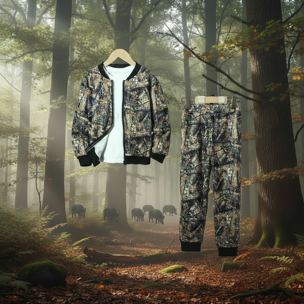 Boys Camo 2 PEICE SET SIZE 5/6