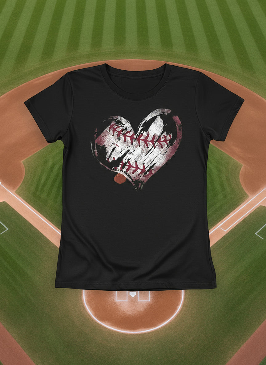Women's Love of Baseball T-shirt Size/ M