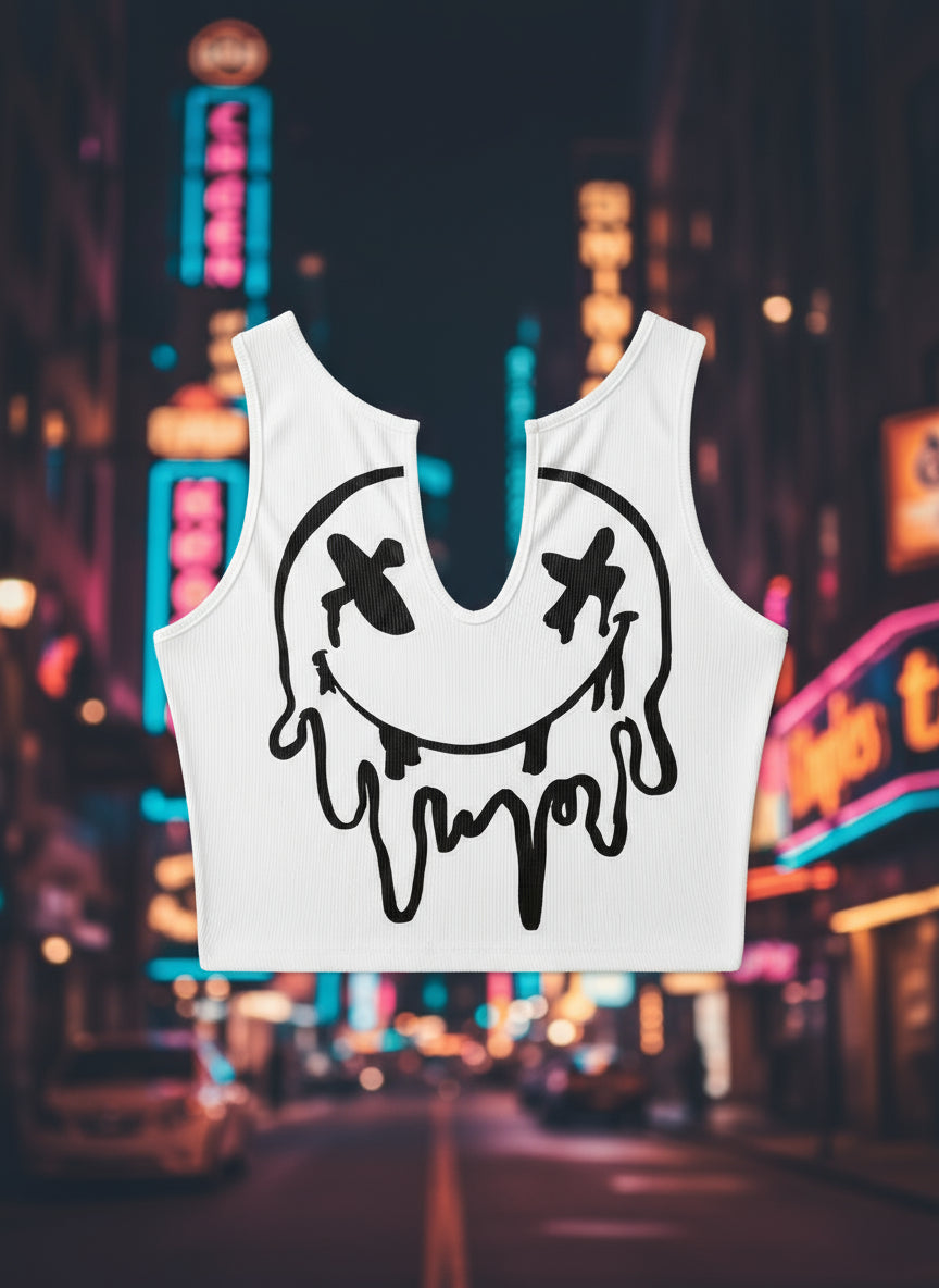 Women's Sleeveless Cropped Top Size/ M