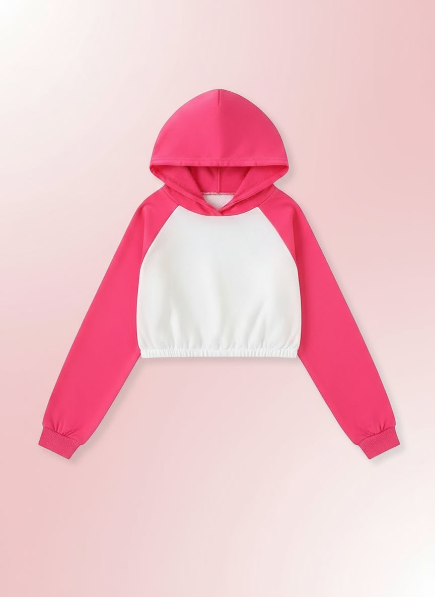 Girls' Cropped Hoodie Size/ 8-9