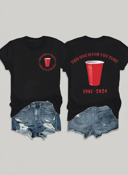 Women's Toby Keith Commemorative T-shirt Size/ M